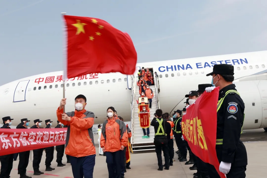 凱旋！西安國(guó)際醫(yī)學(xué)中心醫(yī)院支援湖北醫(yī)療隊(duì)回家